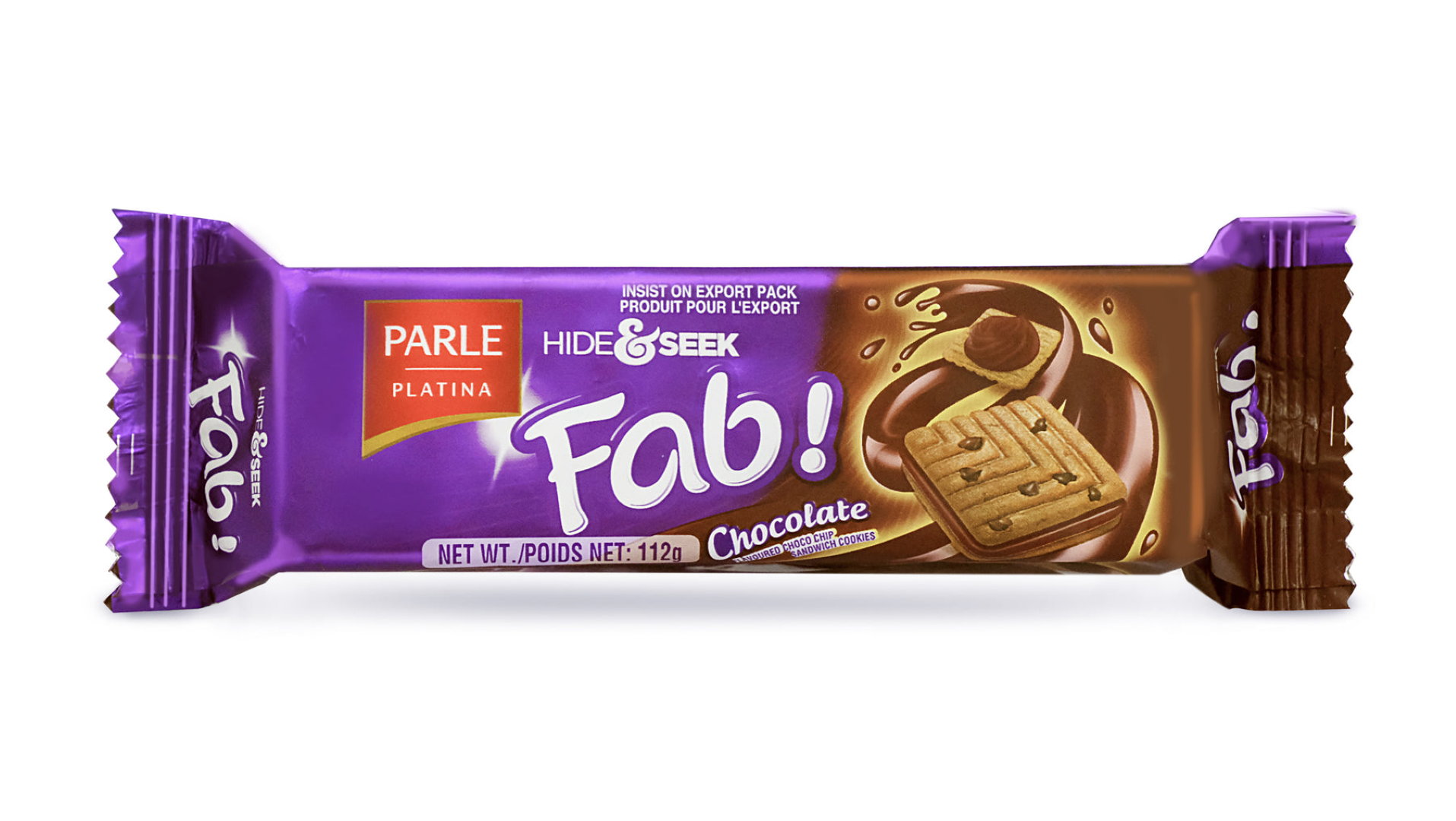PARLE HIDE & SEEK FAB CHOCOLATE 25G